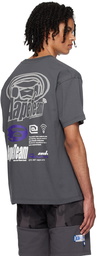 AAPE by A Bathing Ape Gray Bonded T-Shirt