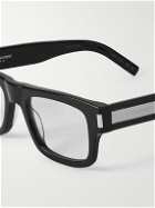 SAINT LAURENT - Square-Frame Acetate Optical Glasses