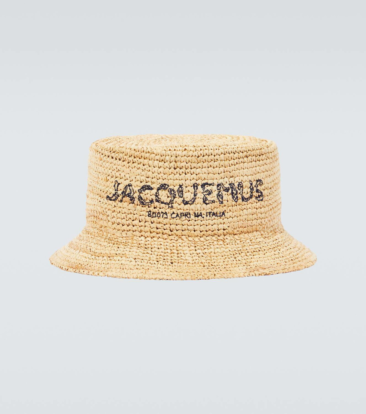 Jacquemus Le Bob Pesco raffia bucket hat Jacquemus