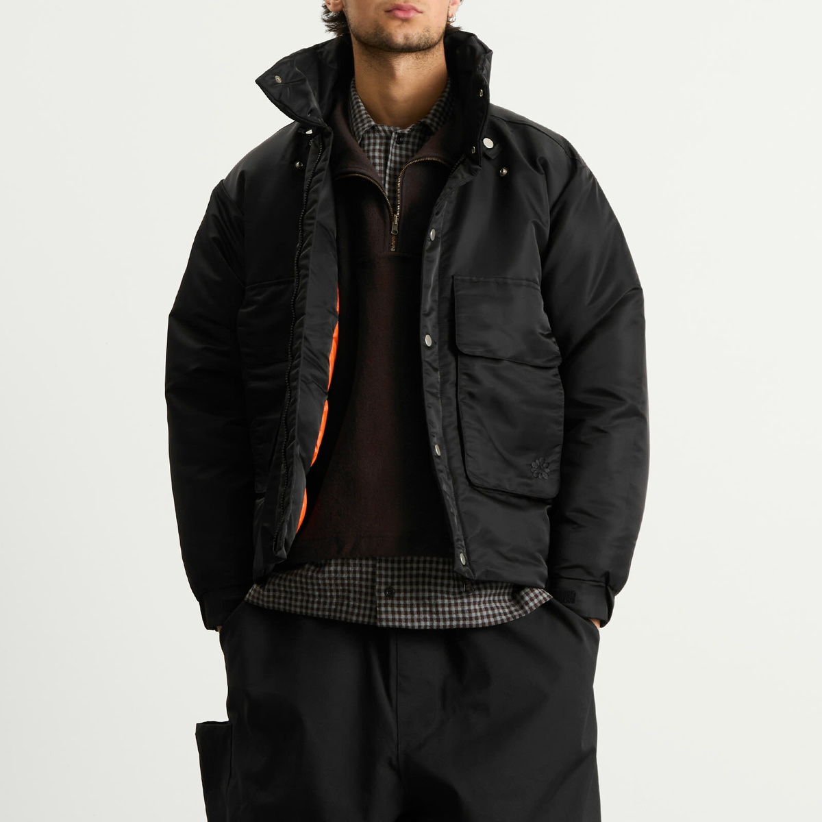 Gander Men's Down Peveril Jacket in Black