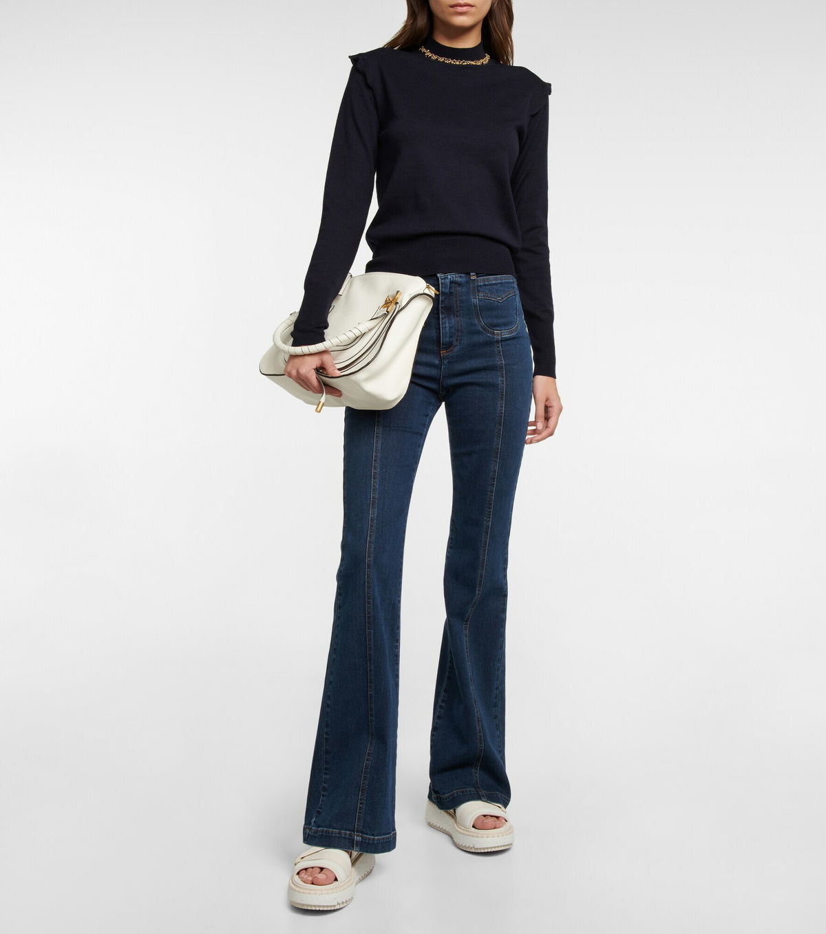 See By Chloe - Wool and cotton sweater