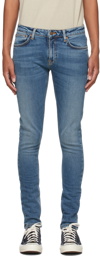 Nudie Jeans Blue Skinny Lin Jeans