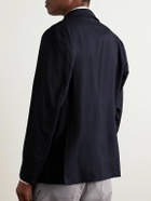 Stòffa - Unstructured Wool Suit Jacket - Blue