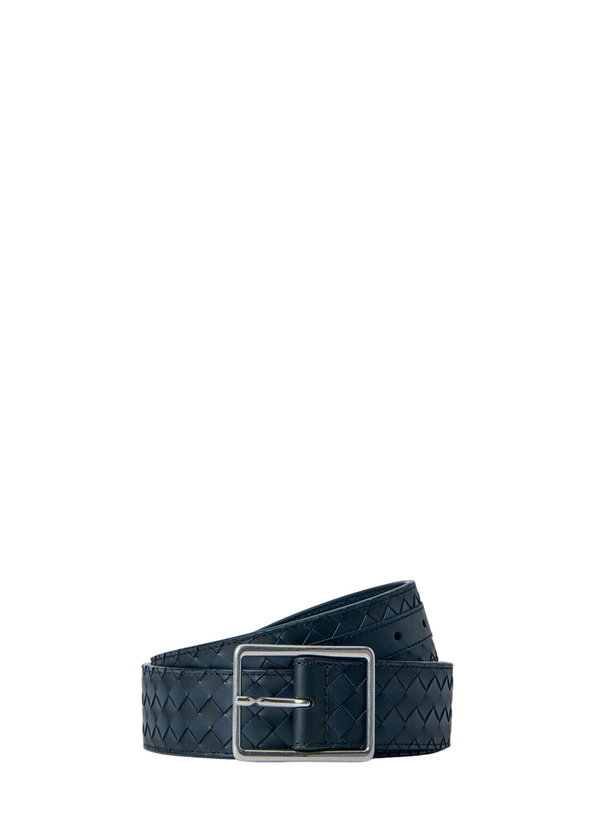Photo: Bottega Veneta Intrecciato Piccolo Belt