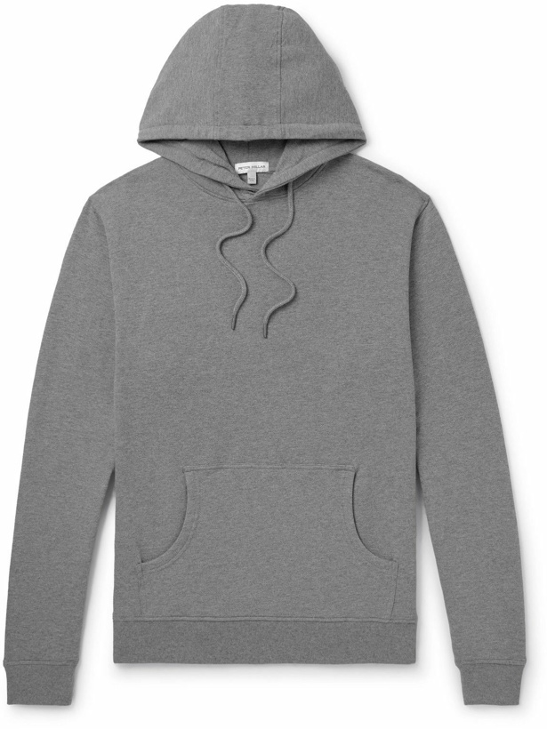 Photo: Peter Millar - Lava Wash Stretch-Cotton and Modal-Blend Jersey Hoodie - Gray
