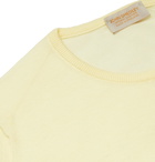 John Smedley - Slim-Fit Sea Island Cotton and Cashmere-Blend Sweater - Yellow