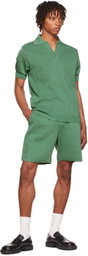 Bianca Saunders Green Farah Edition Reid Shorts
