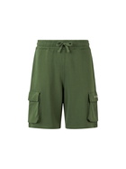 MC2 Saint Barth Man Military Green Cargo Short Pants Cargy