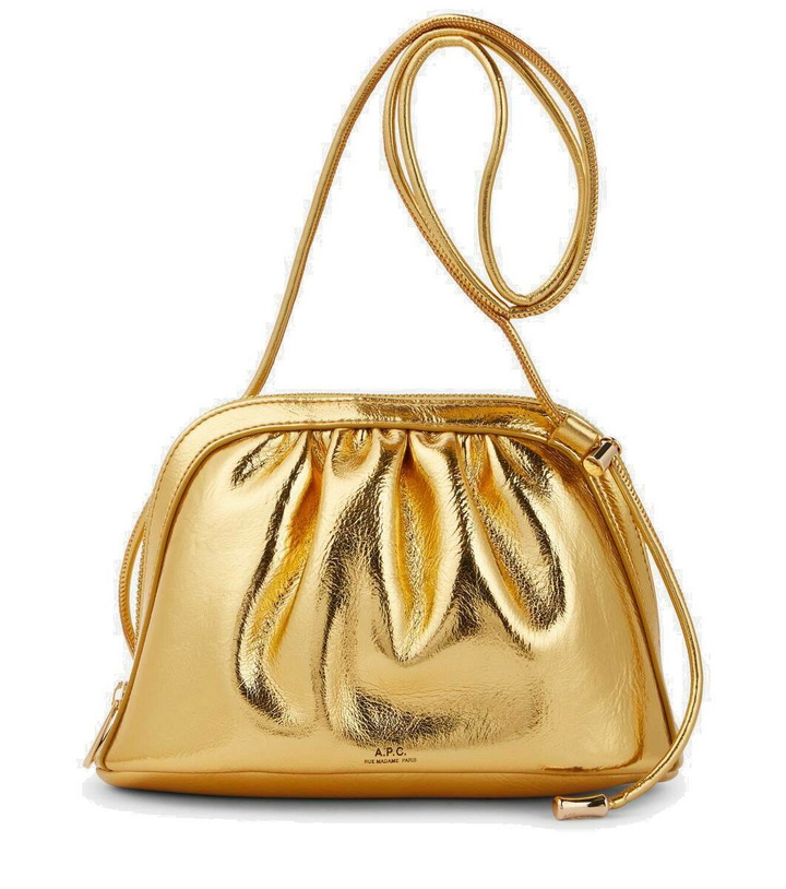 Photo: A.P.C. Bourse Ninon Small faux leather crossbody bag