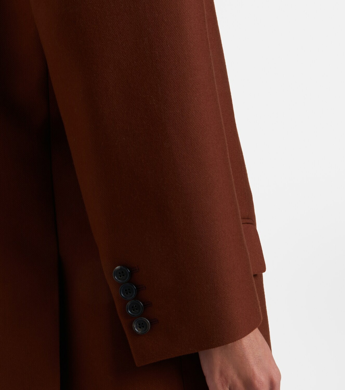 Saint Laurent Double-breasted cashmere blazer