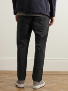 Barena - Bativoga Tapered Stretch-Cotton Twill Trousers - Gray