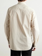 The Row - Ashford Striped Organic Cotton Shirt - Neutrals