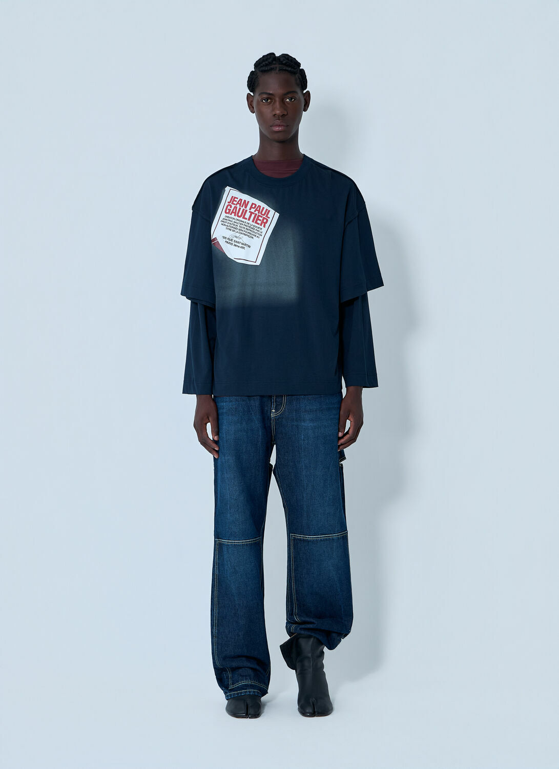 Jean Paul Gaultier Logo Motif T-Shirt