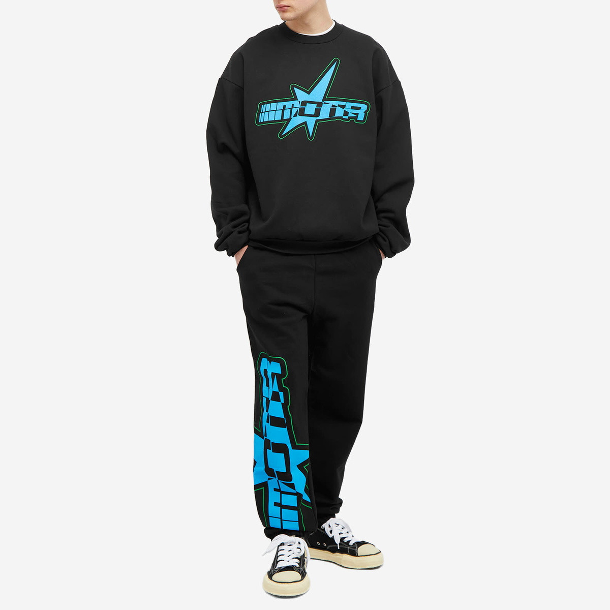 Members of the Rage Men's Logo Sweatpant in Black