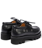Proenza Schouler - Moc leather platform Derby shoes