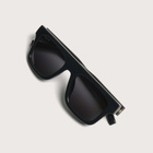 Gucci Men's GG2235S Web Stripe Sunglasses in Black/Grey