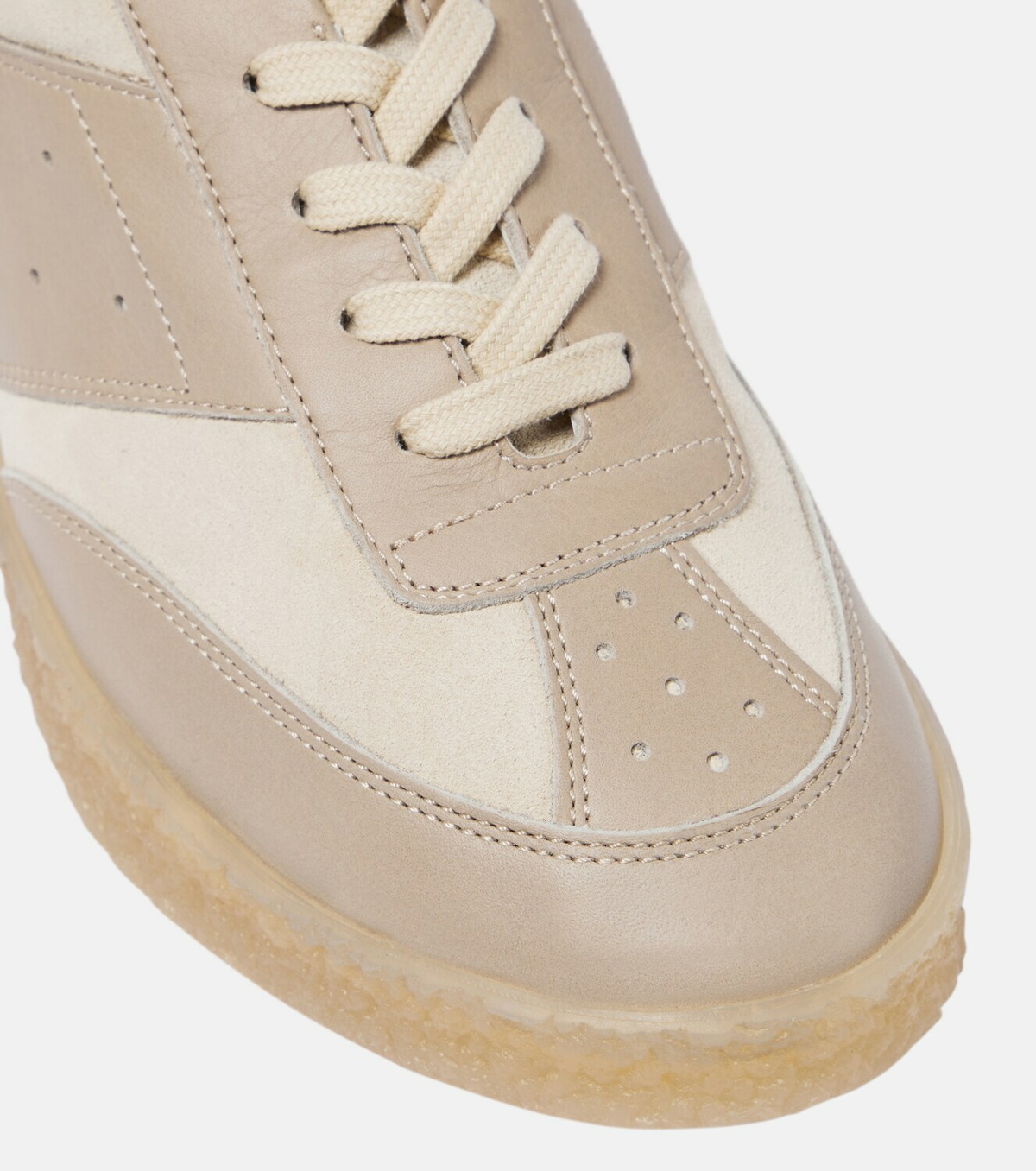 MM6 Maison Margiela Leather sneakers MM6 Maison Margiela