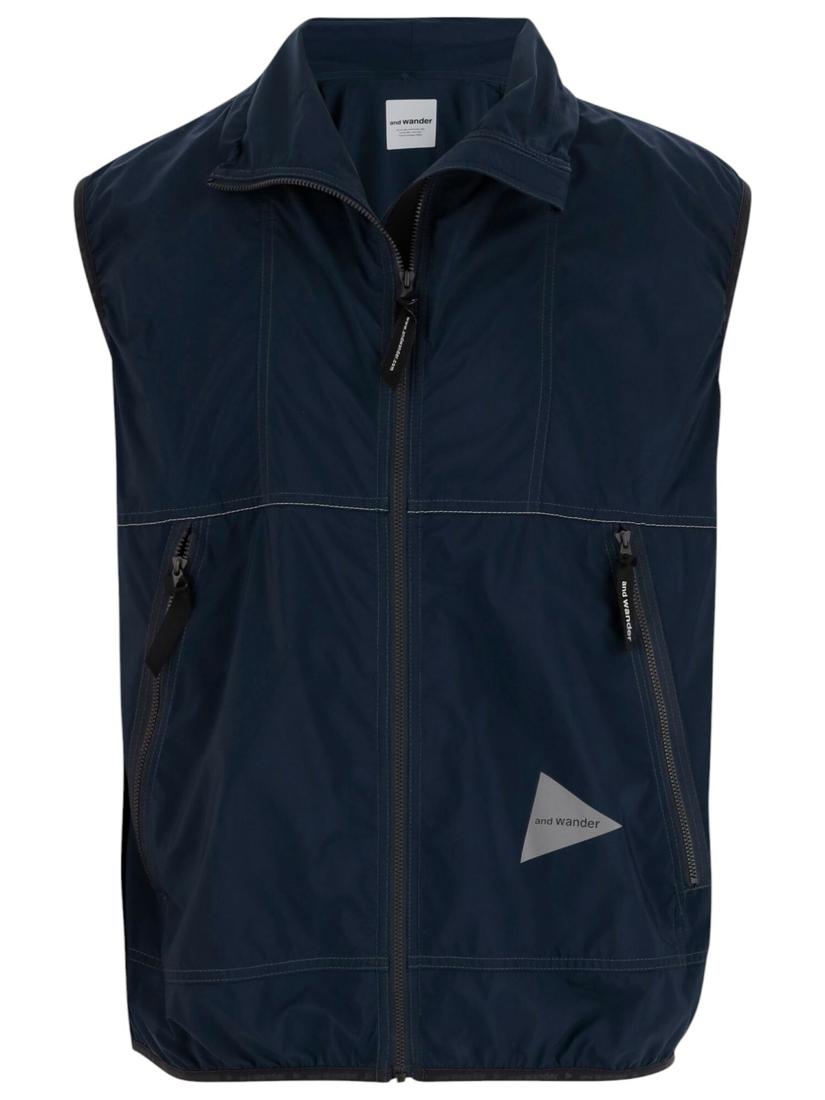 and wander Men's Tough Aramid Vest in Charcoal and Wander