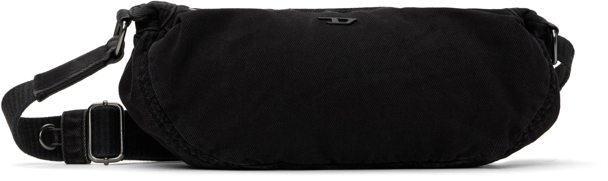 DIESEL Rave Crossbody X デニムショルダーバッグ RAVE CROSSBODY X クロスボディバッグ｜ブラック｜メンズ｜DIESEL