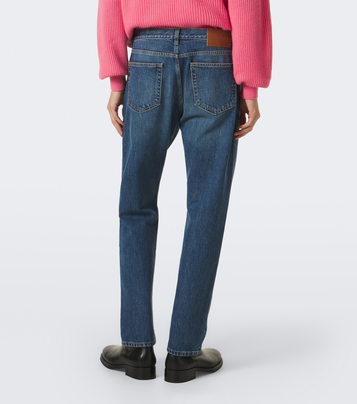 Umit Benan Kevin faded straight jeans