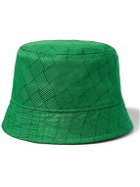 Bottega Veneta - Intrecciato-Jacquard Twill Bucket Hat - Green