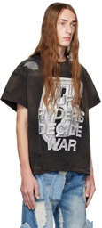 Who Decides War Black Ruff Ryders Edition T-Shirt