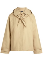 Sister Jane Galleria Hooded Cotton Jacket Tan