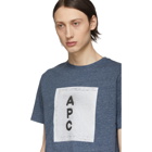A.P.C. Indigo Logo T-Shirt