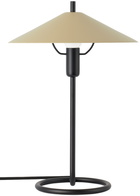 ferm LIVING Black & Beige Filo Table Lamp