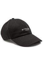 Givenchy Logo-embroidered Cnavas cap - Black - One Size