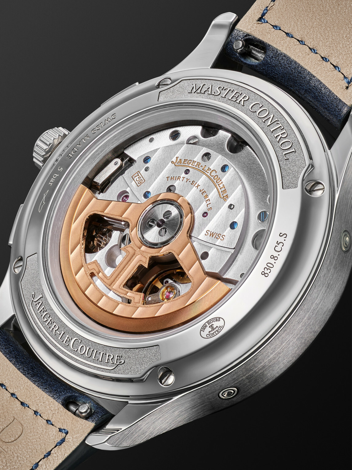 Jaeger-LeCoultre - Master Control Automatic Chronograph Stainless Steel Watch, Ref. Q4138480