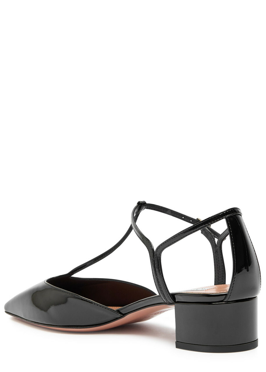 Aquazzura Sorbonne 35 Patent Leather Pumps