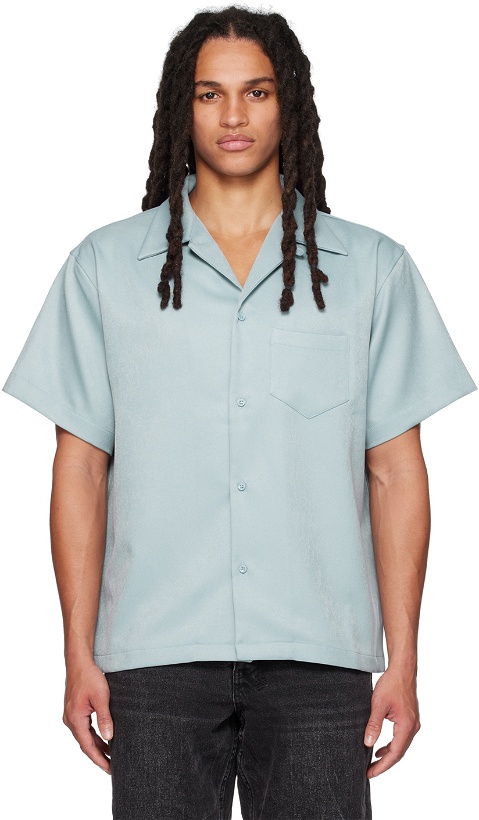 Photo: RtA Blue Patch Pocket Shirt