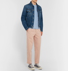 Folk - Assembly Tapered Cotton-Canvas Trousers - Men - Pink