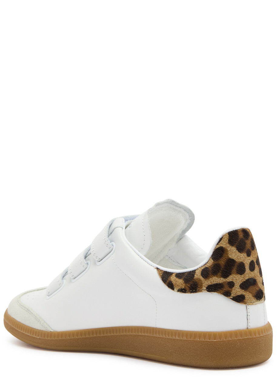 【関税込み】Isabel Marant ホワイト＆ブラウン Beth スニーカー Beth Sneakers Woman white | ISABEL MARANT Official online store