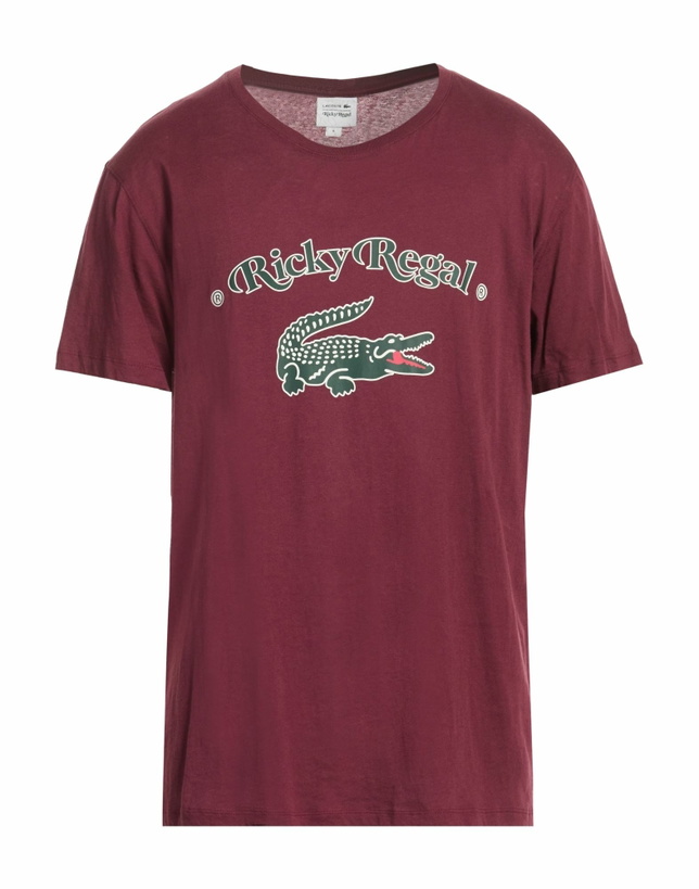 Photo: Lacoste Mens T-shirt Burgundy
