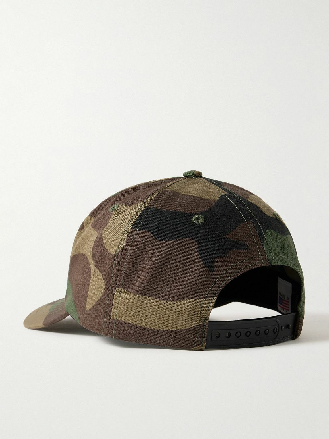 Noah - Anchor Logo-Embroidered Camouflage-Print Cotton-Twill Baseball Cap