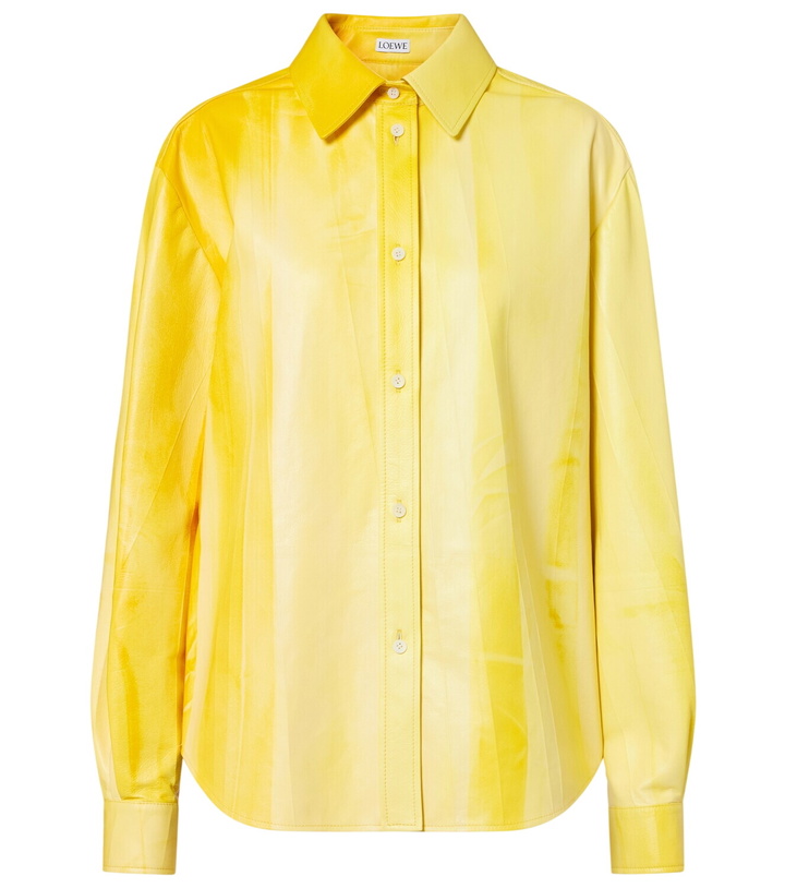 Photo: Loewe Leather shirt
