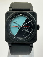 Bell and Ross Br 03 Automatic Black Dial Mens Watch BR03A-HRZ-CE/SRB