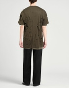 Givenchy Mens T-shirt Military in Green