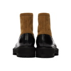 Givenchy Brown and Black Camden Boots