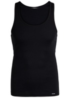 Tom Ford Ribbed Logo Jersey Tank Black