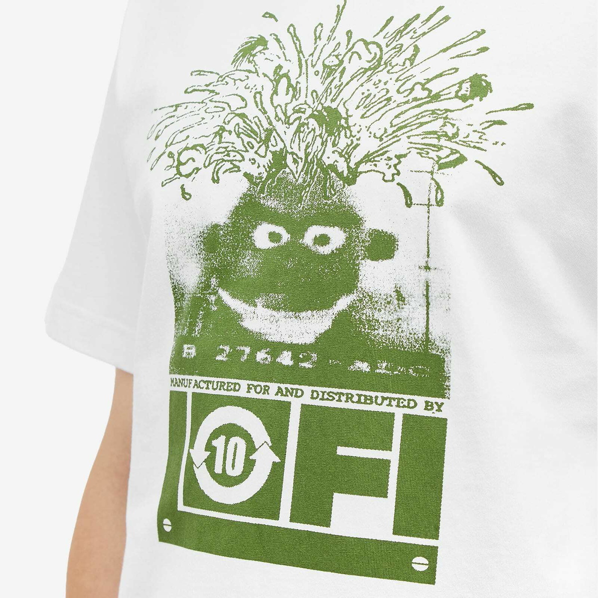 Lo-Fi Men's Grey Matter T-Shirt in White