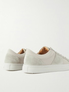 Mr P. - Suede-Trimmed Canvas Sneakers - Neutrals