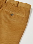 Loro Piana - Straight-Leg Cotton-Corduroy Trousers - Brown