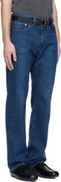 Maison Kitsuné Blue KURO Edition Selvedge Voyage Jeans