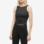 Peachy Den Women's Luella Vest Top in Black