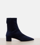 Aquazzura Saint Honoré suede ankle boots