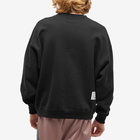 Neighborhood x Katherine Hamnett Logo Crew Sweat in Black