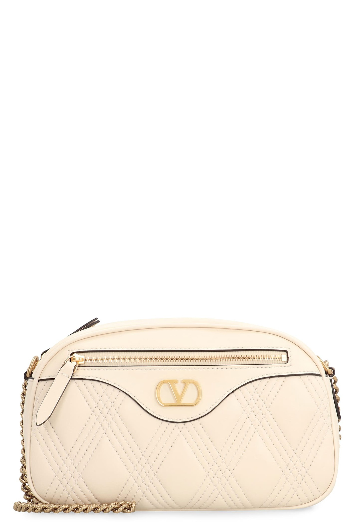 Valentino Garavani Quiltie 67 Leather Shoulder Bag Valentino Garavani